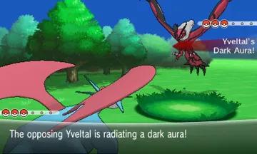 Pokemon Y (Europe) (En,Ja,Fr,De,Es,It,Ko) screen shot game playing